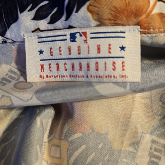 Pittsburgh Pirates & Miller Lite Colorful Floral Men's Shirt XL - Picture 3 of 5